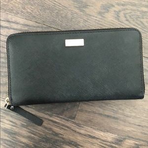 Kate Spade Black Leather Wallet